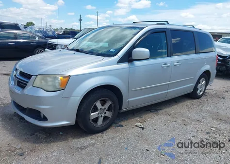 2011 Dodge Grand Caravan Crew из США, поврежденный, VIN 2D4RN5DG9BR660305